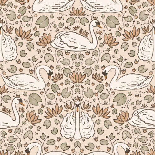 serene swans cream