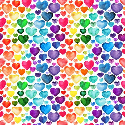 Rainbow Hearts