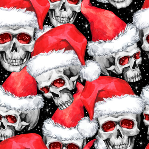 Santa Skulls