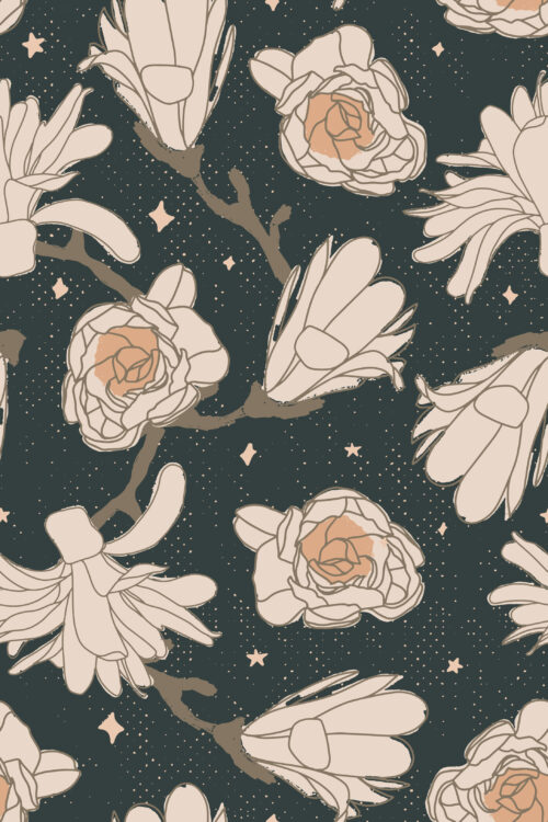 starry blooms midnight