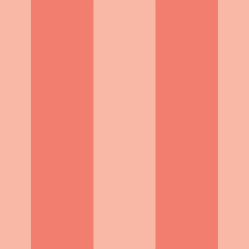 Hey Cute Design - Stripe Peach Pink 15 In Repeat 01