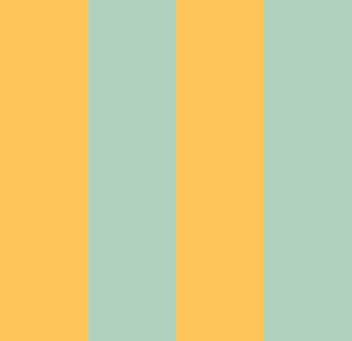 Hey Cute Design - Stripe Yellow Aqua 15 In Repeat 01