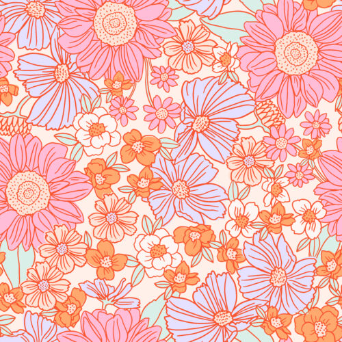 Indy Bloom Designs - Sunflower Swim In Neon