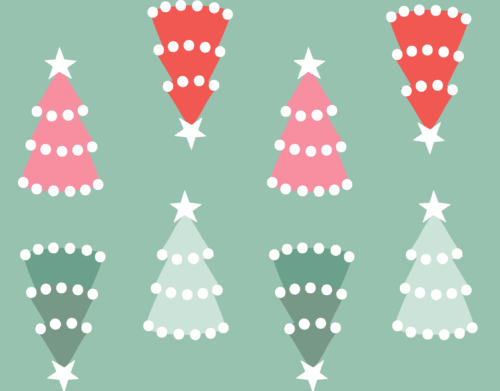 Hey Cute Design - Trees 15 In Repeat