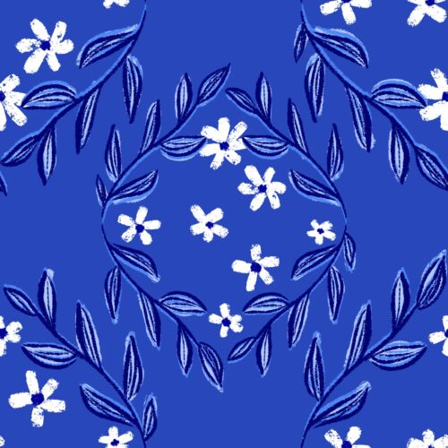 Lindsay Anne - Vine And Blossom Blue