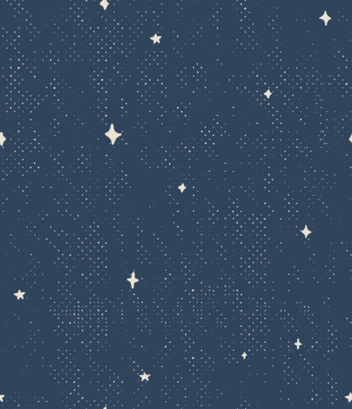 vintage star navy blue