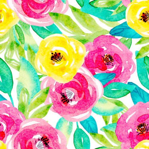 Yellowpinkwatercolor