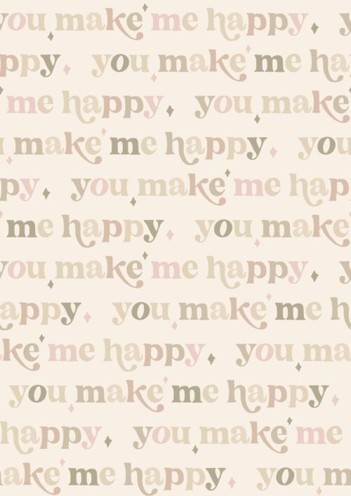 you make me happy warm neutral